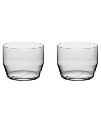 Frantzen Lowball Crystal Glasses, Set of 2