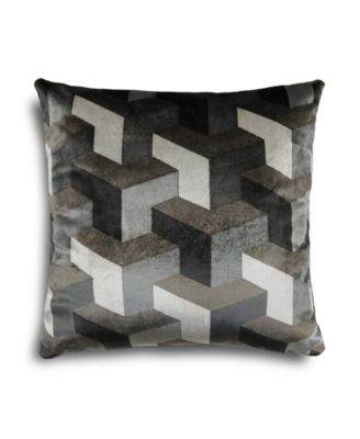 Edwin Velvet Decorative Pillow, 20" x 20"