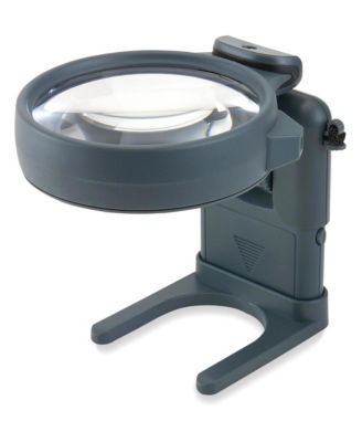 HM-30 3-in-1 Lighted Hobby Magnifier with Neck Cord 2x, 2.5x, 3.5x