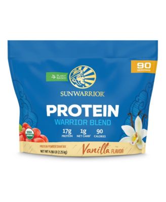 Warrior Blend Protein Powder, Vanilla Flavor, 2.25 Kilogram (90 Servings)