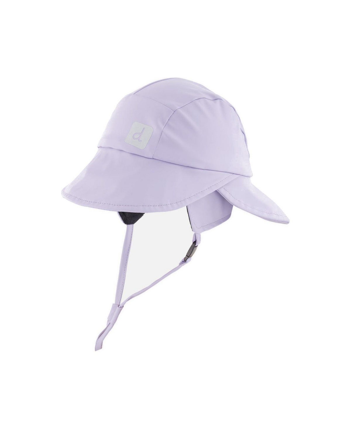Deux par Deux Girls' Waterproof Bucket Rain Hat