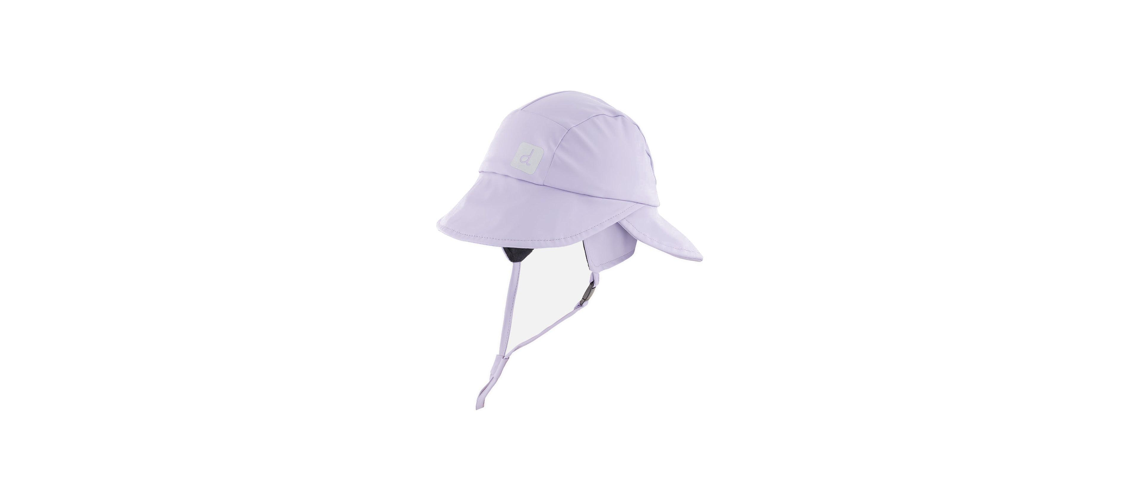 Deux par Deux Girls' Waterproof Bucket Rain Hat