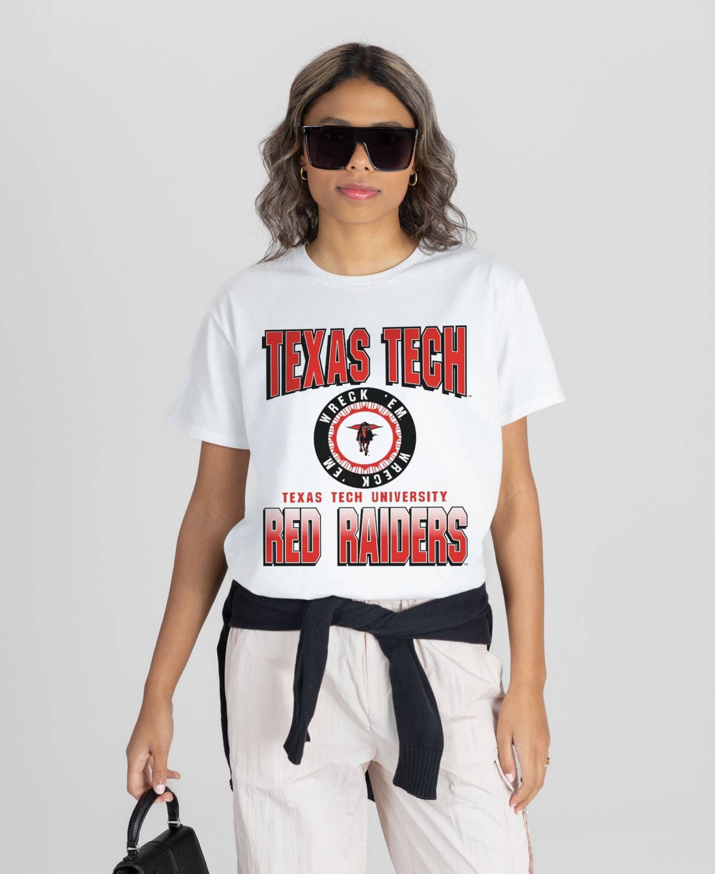 Женская футболка Gameday Couture White Texas Tech Red Raiders All-Time Classic Oversized Flowy — фото 4