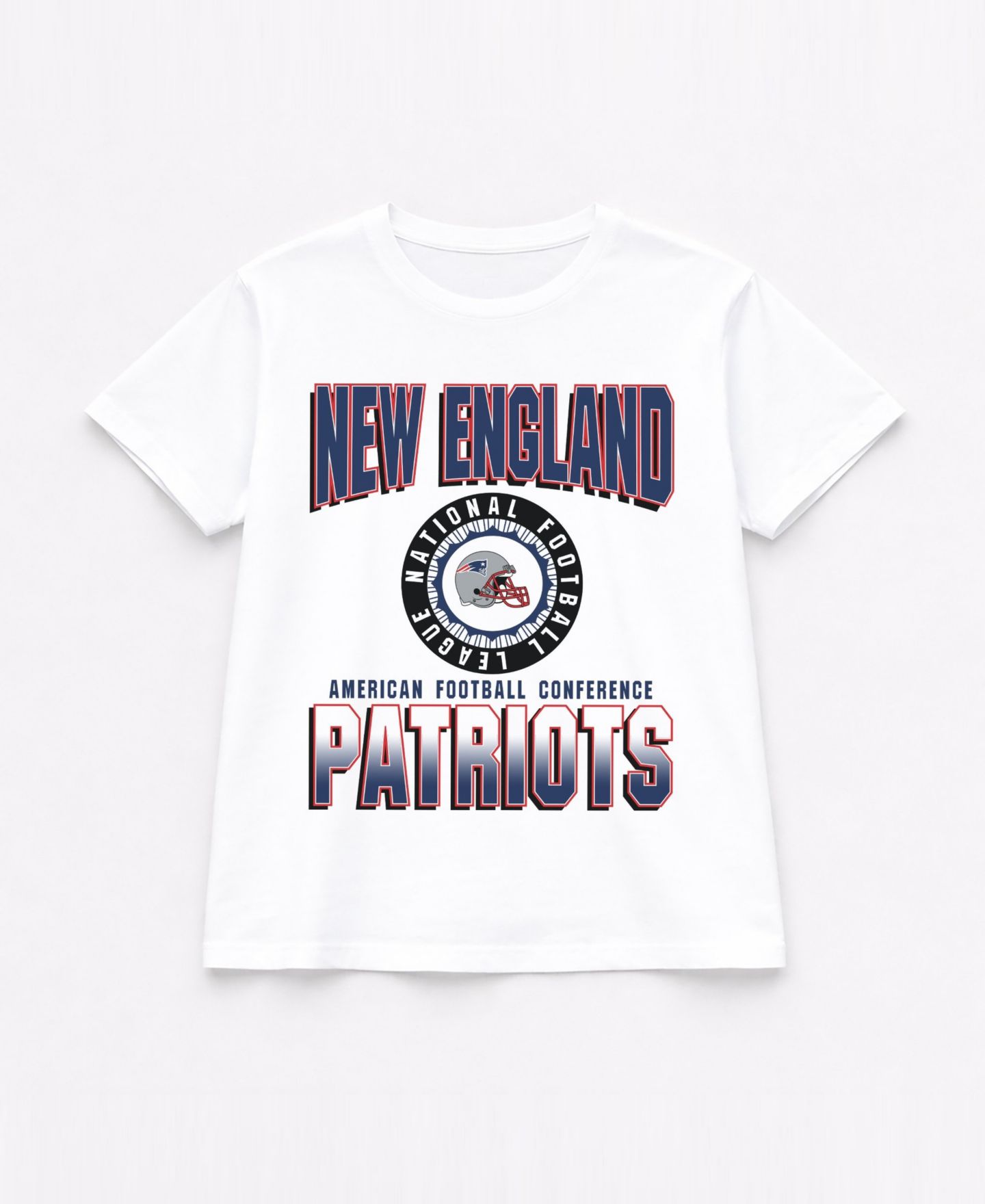 Женская футболка Gameday Couture White New England Patriots Oversized All-Time Classic Flowy — фото 6