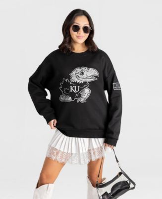 Gameday Couture Women's Black Kansas Jayhawks Bold Move Black Label ...