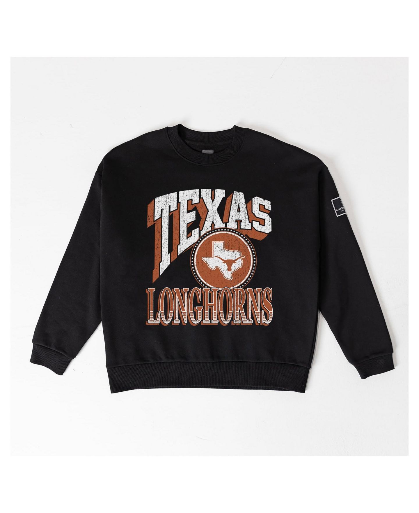 Женская толстовка Gameday Couture Black Texas Longhorns Victory Black Label Premium Drop Shoulder — фото 6