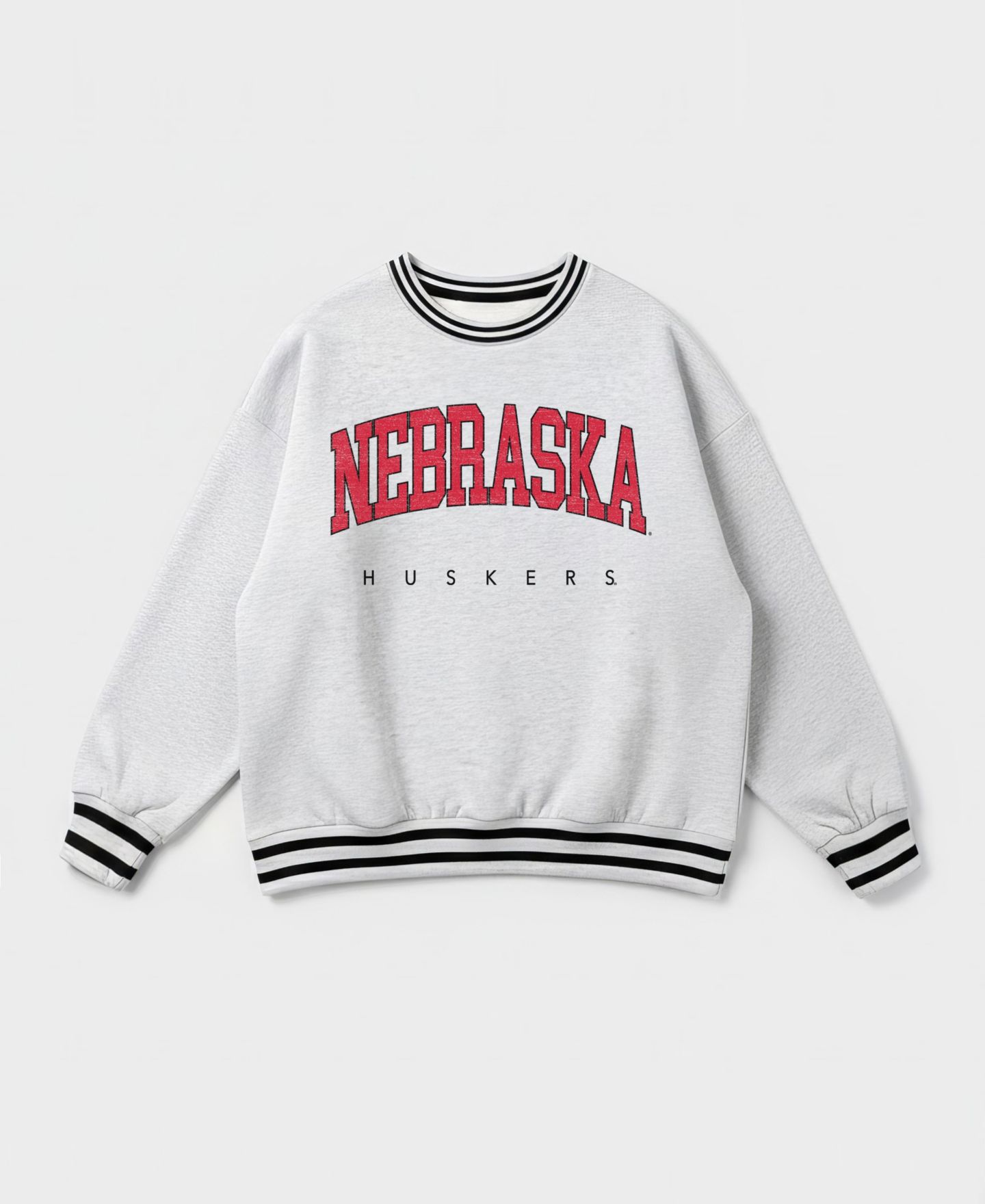 Женская толстовка Gameday Couture Ash Nebraska Huskers Easy Energy — фото 5