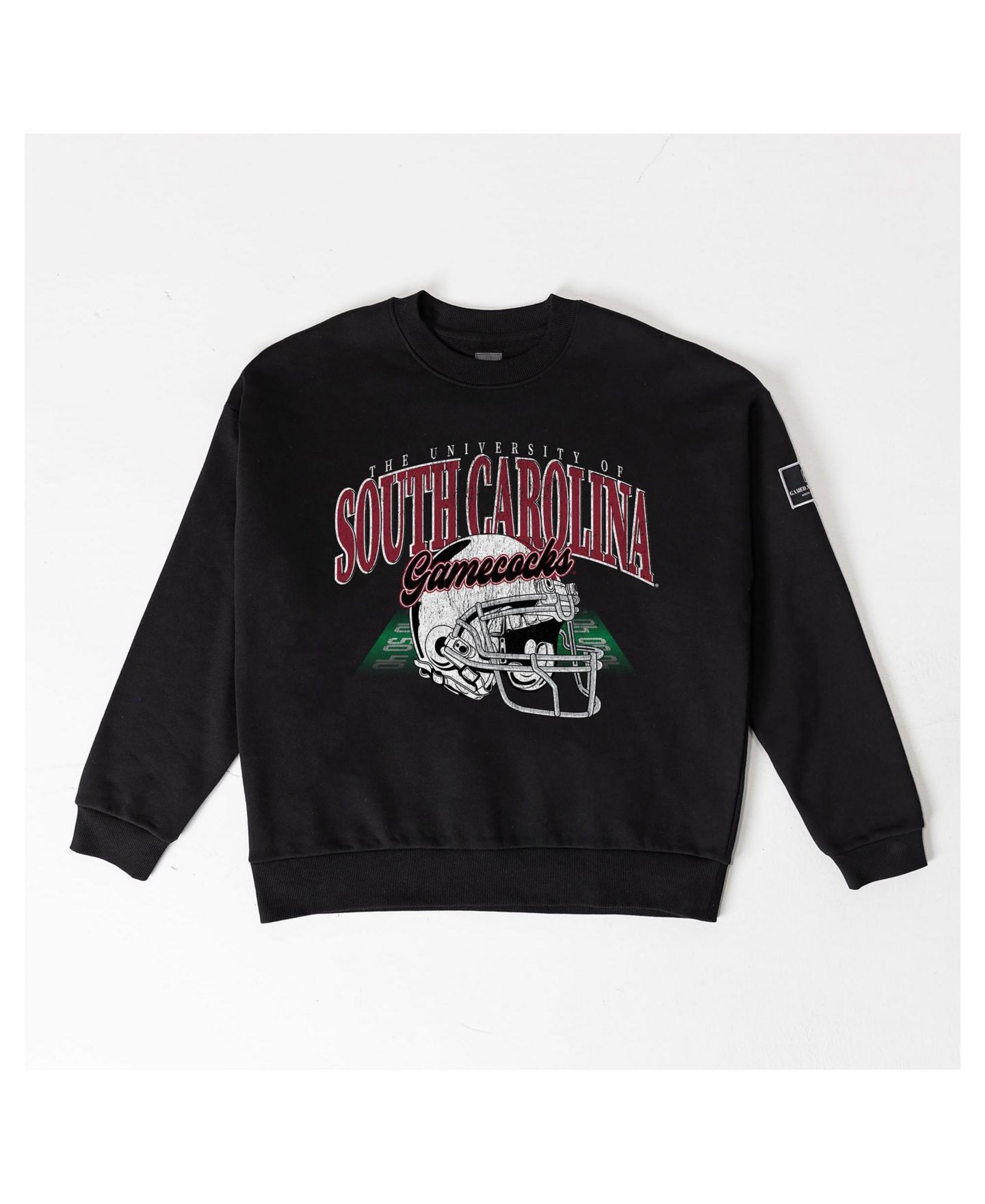 Женская толстовка Gameday Couture Black South Carolina Gamecocks Field Focus Black Label — фото 6