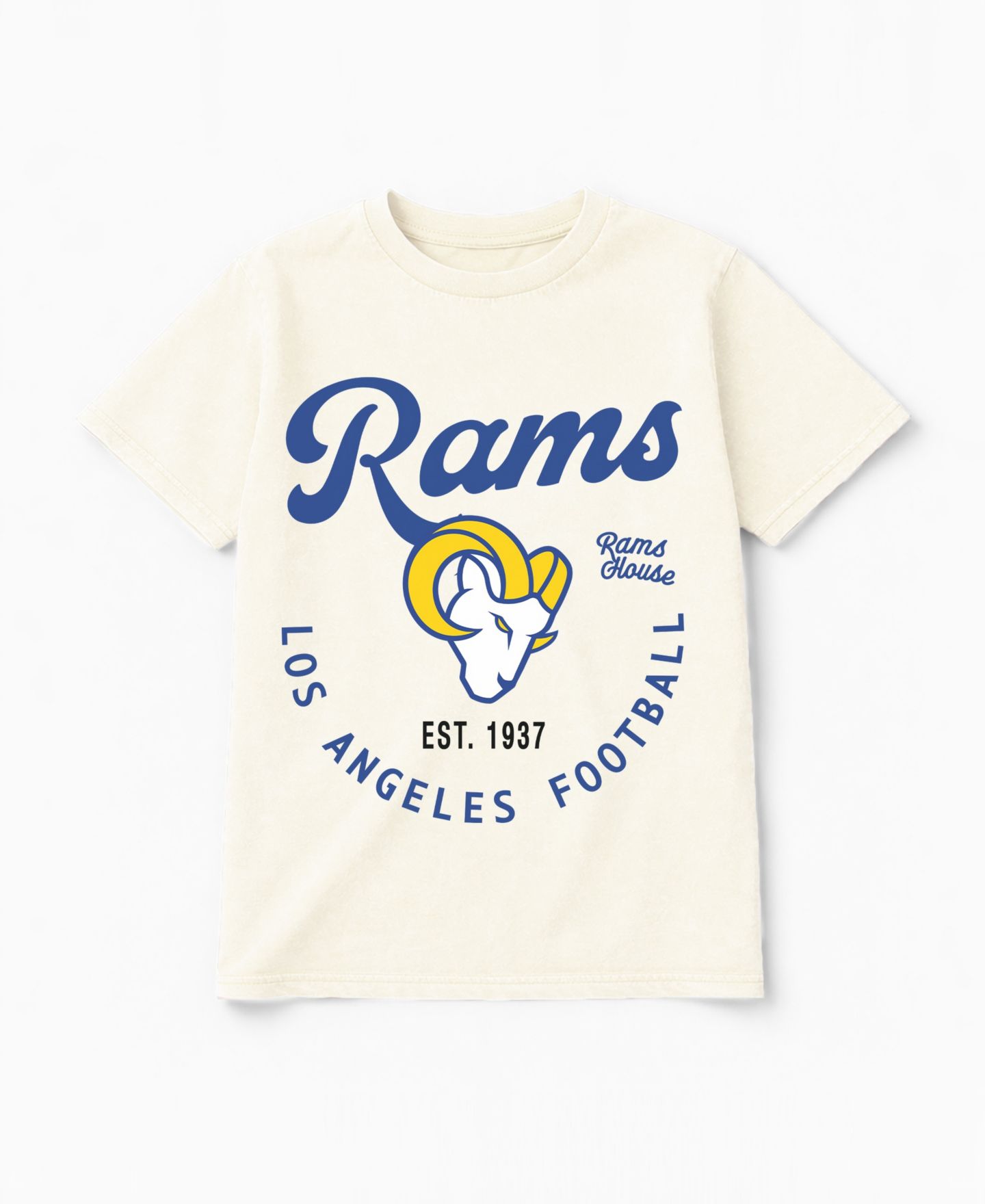 Женская футболка Gameday Couture Natural Los Angeles Rams You Know Our Name — фото 5