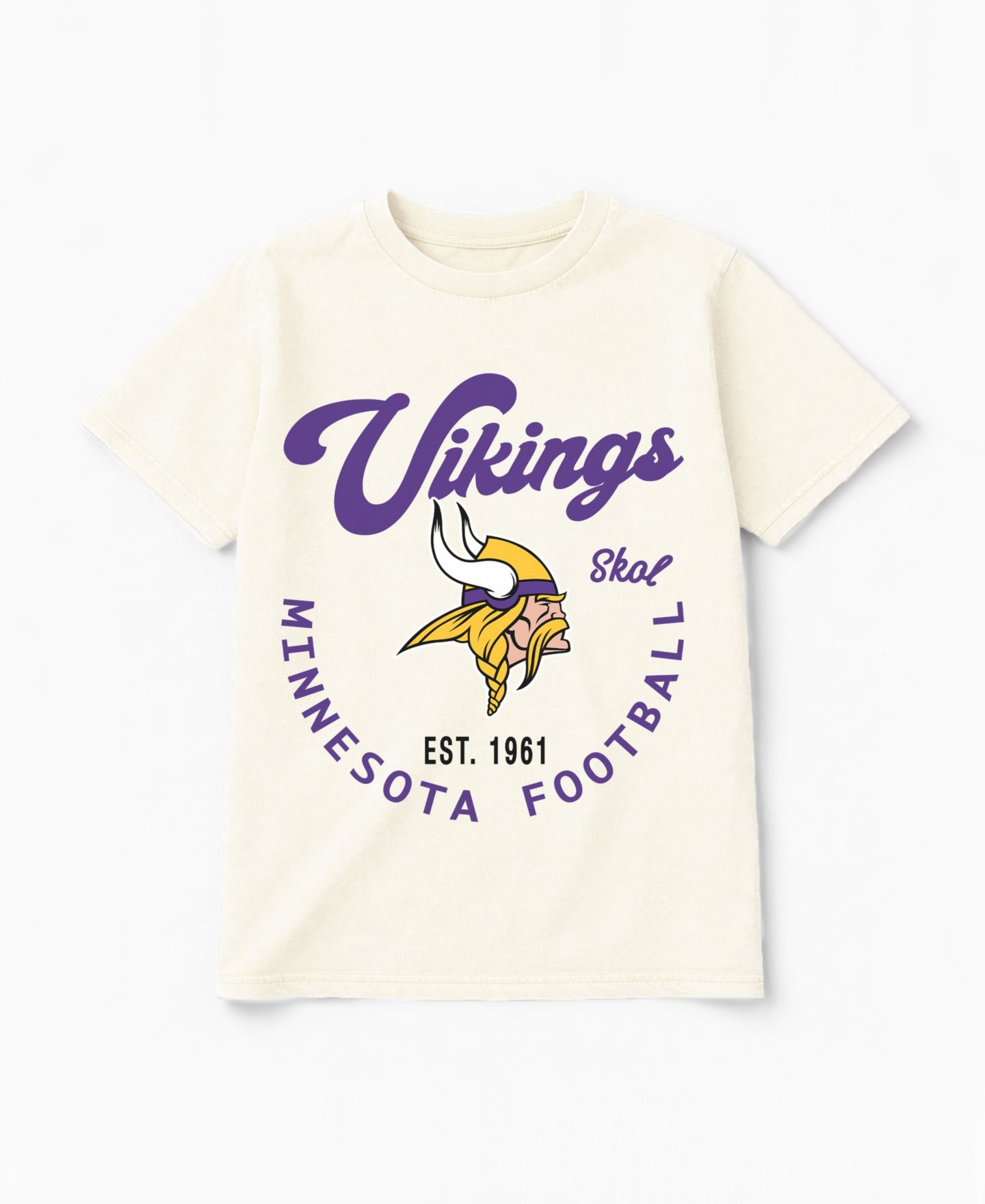 Женская футболка Gameday Couture Natural Minnesota Vikings You Know Our Name — фото 5