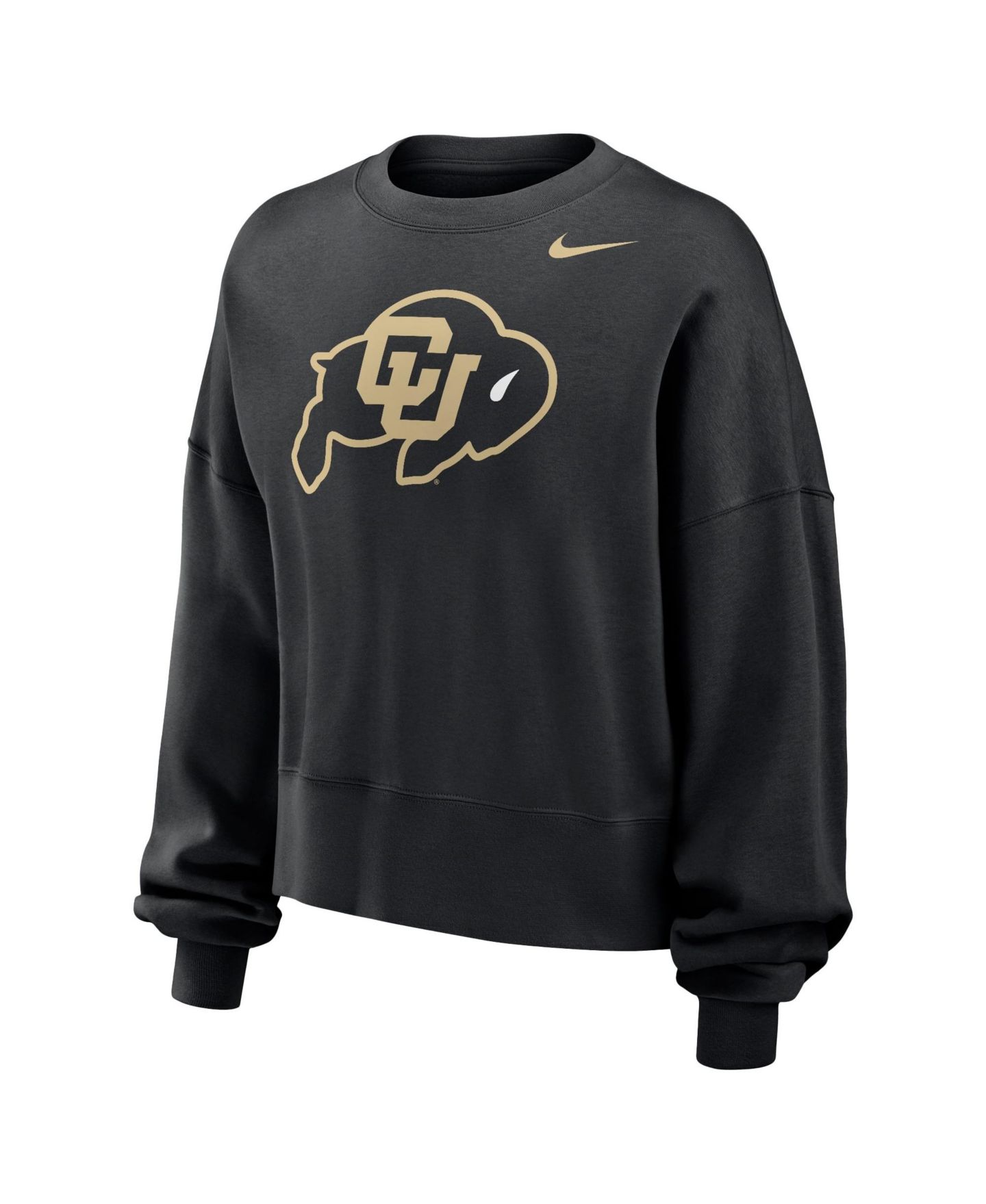 Женская толстовка Nike Black Colorado Buffaloes Phoenix Fleece Pullover — фото 2