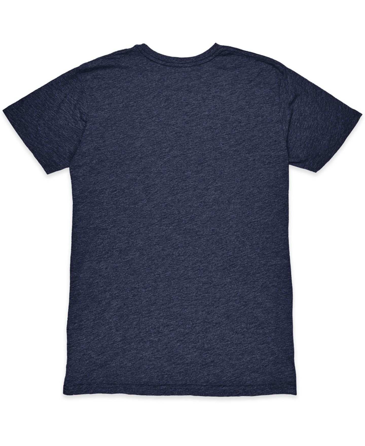 Мужская футболка 1863FC Heather Navy Fulham Mono Crest Twisted Tri-Blend Slub — фото 3