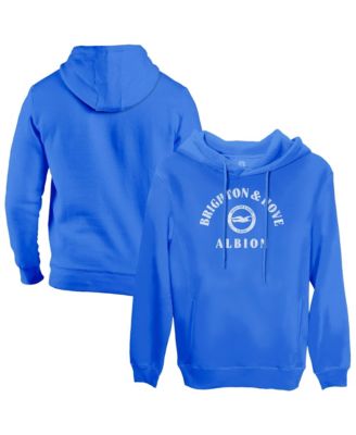 Men's Blue Brighton and Hove Albion Team Arch Fleece Pullover Hoodie
