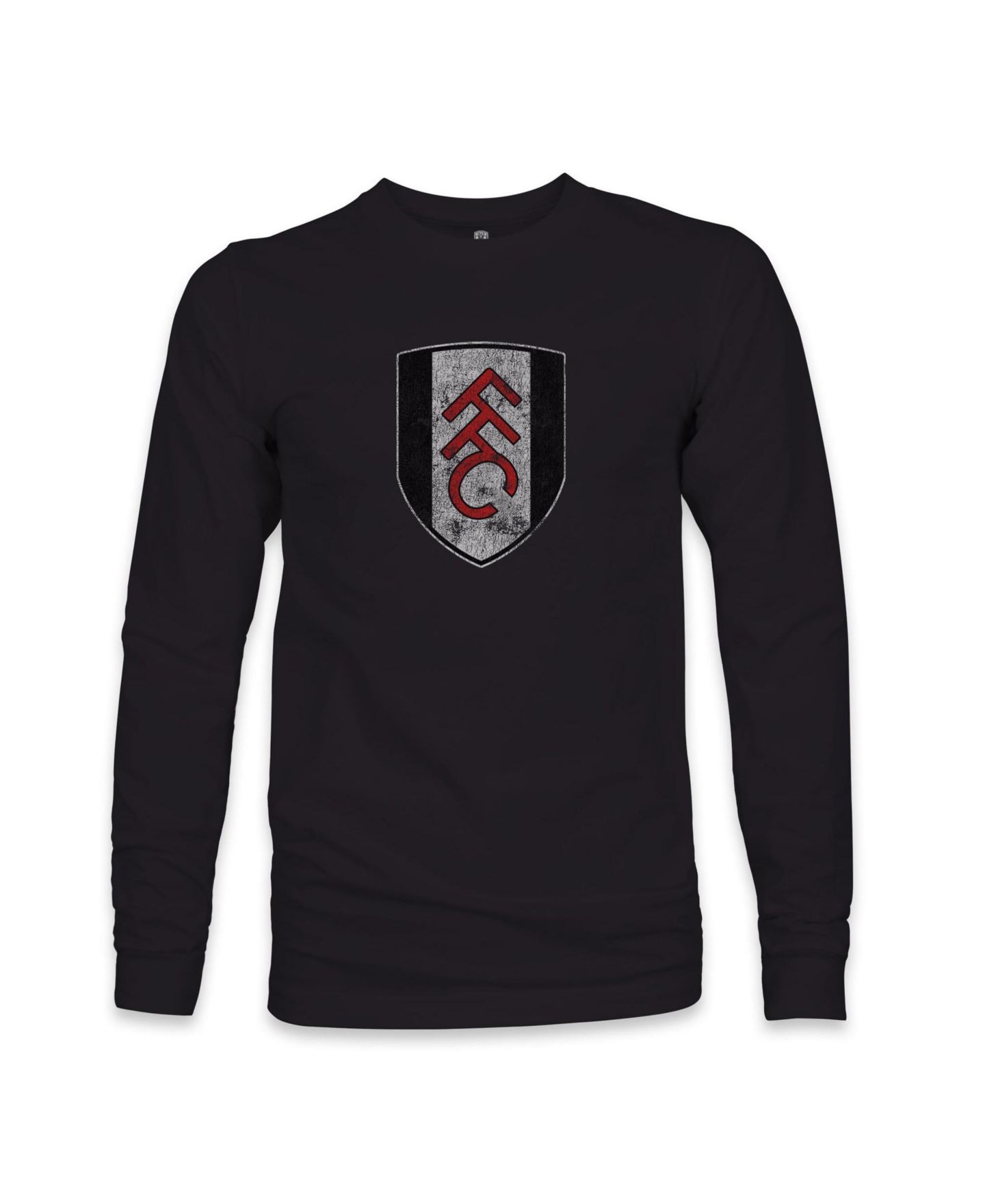 Мужская футболка 1863FC Black Fulham Color Badge Long-Sleeve — фото 2