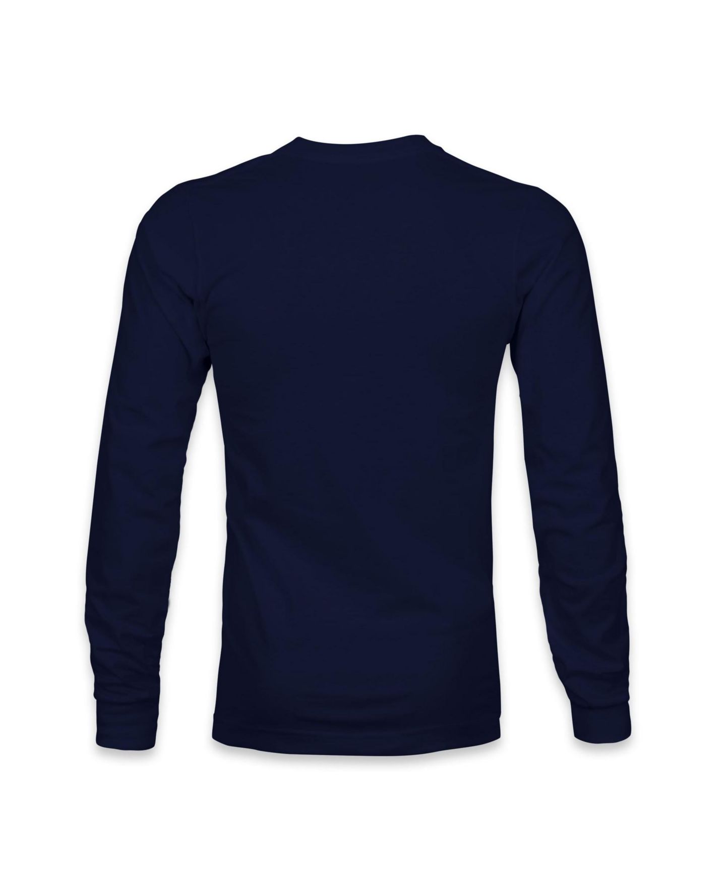 Мужская футболка 1863FC Navy Como 1907 Mono Badge Long-Sleeve — фото 3
