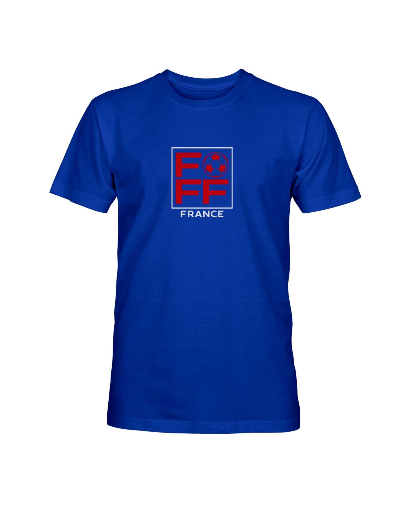 Мужская футболка 1863FC Blue France National Team Squared — фото 2
