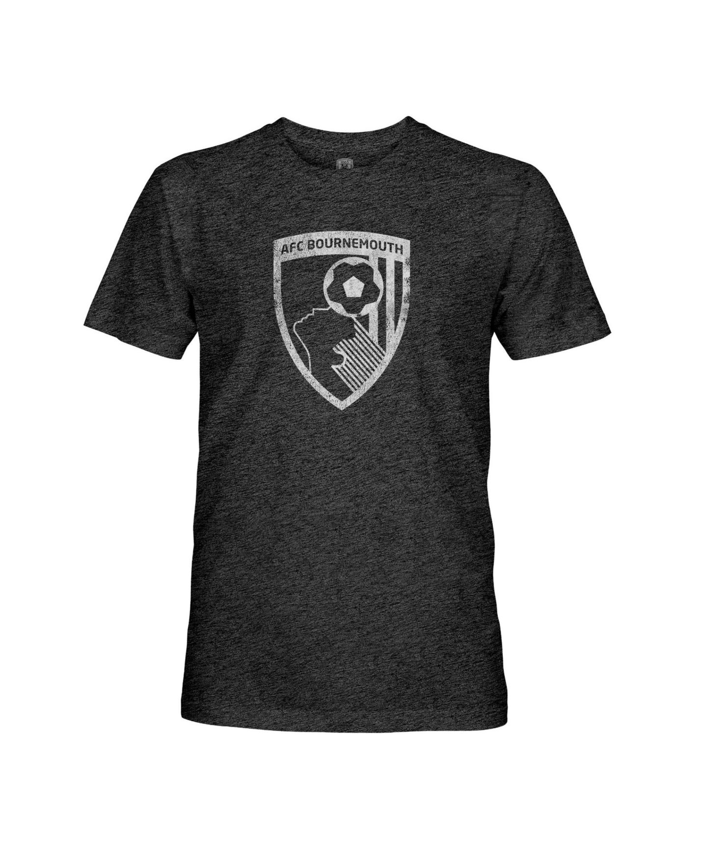 Мужская футболка 1863FC Tyler Adams Black AFC Bournemouth Vintage Player Tri-Blend — фото 2
