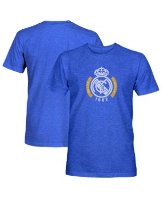 Men's Blue Real Madrid Since Vintage Tri-Blend T-Shirt