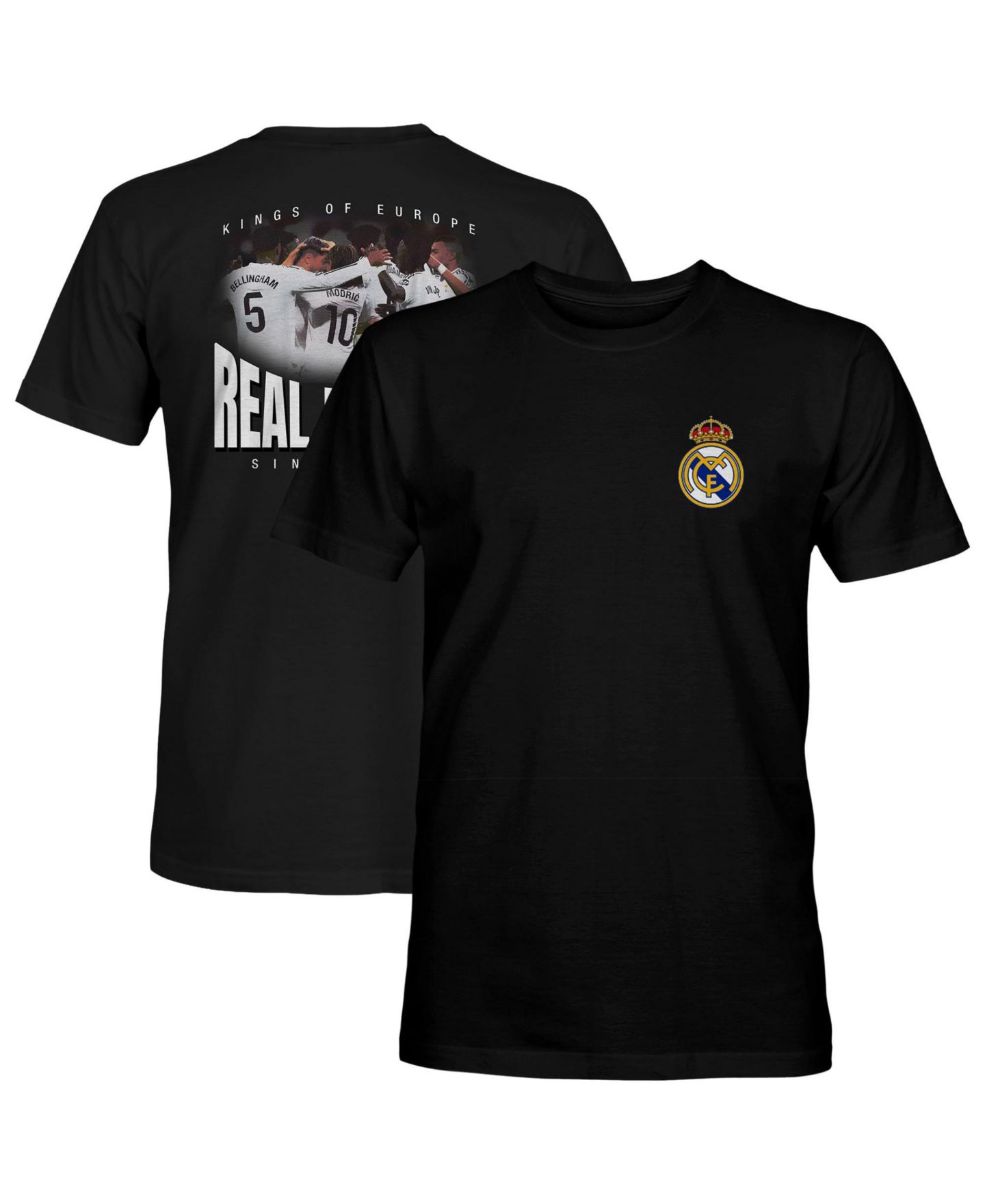 Мужская футболка 1863FC Black Real Madrid Kings Heavyweight — фото 1