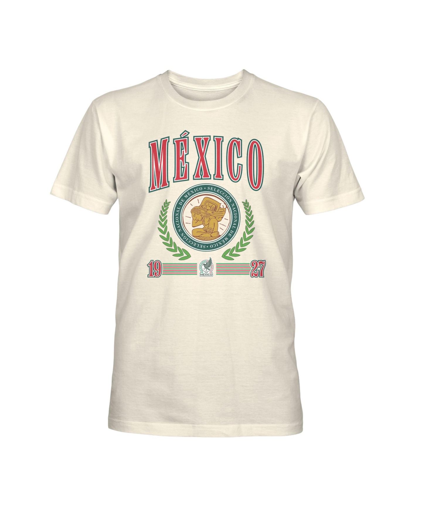Мужская футболка 1863FC Cream Mexico National Team Retro Stripes — фото 2