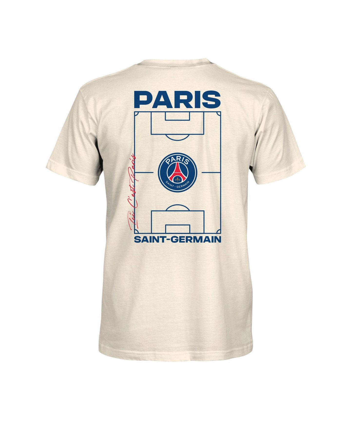 Мужская футболка 1863FC Cream Paris Saint-Germain Own the Pitch Heavyweight — фото 3
