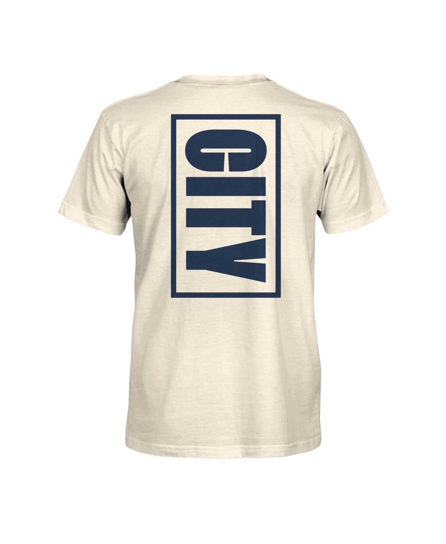 Мужская футболка 1863FC Cream Manchester City Big Logo Heavyweight — фото 3