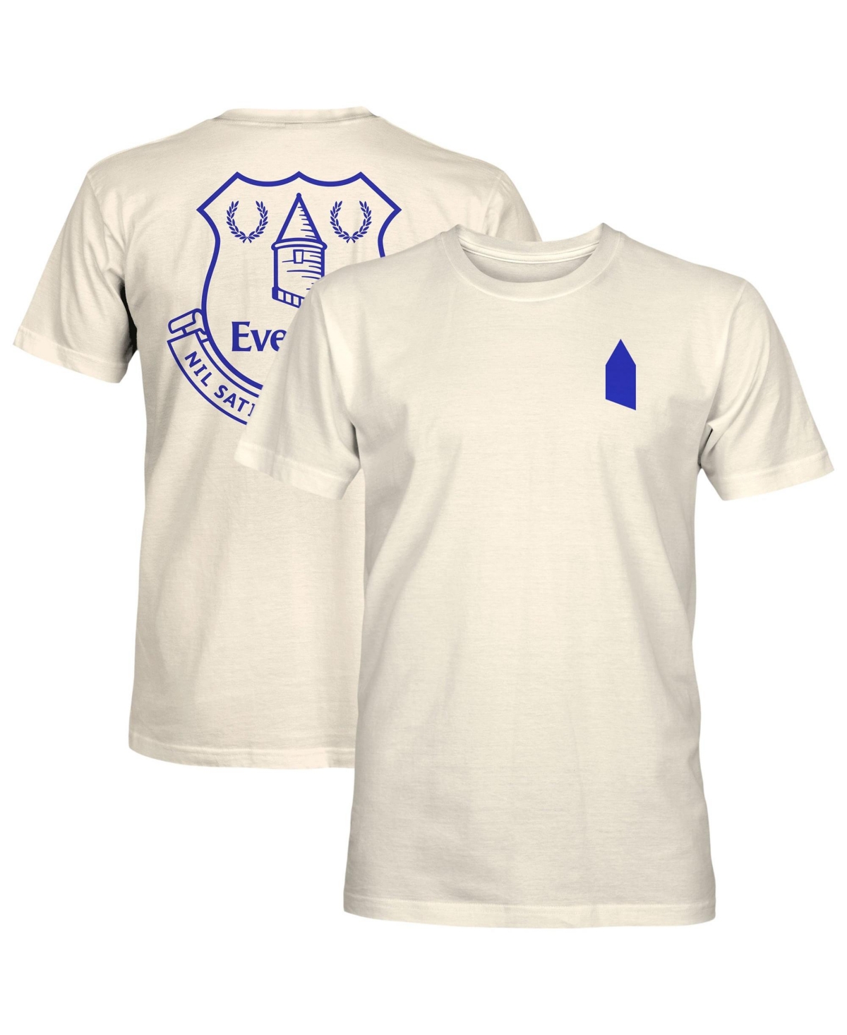 1863FC Men's Cream Everton Big Logo Heavyweight T-Shirt - Cream