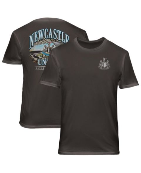 Мужская футболка 1863FC Gray Newcastle United Wordmark Cotton