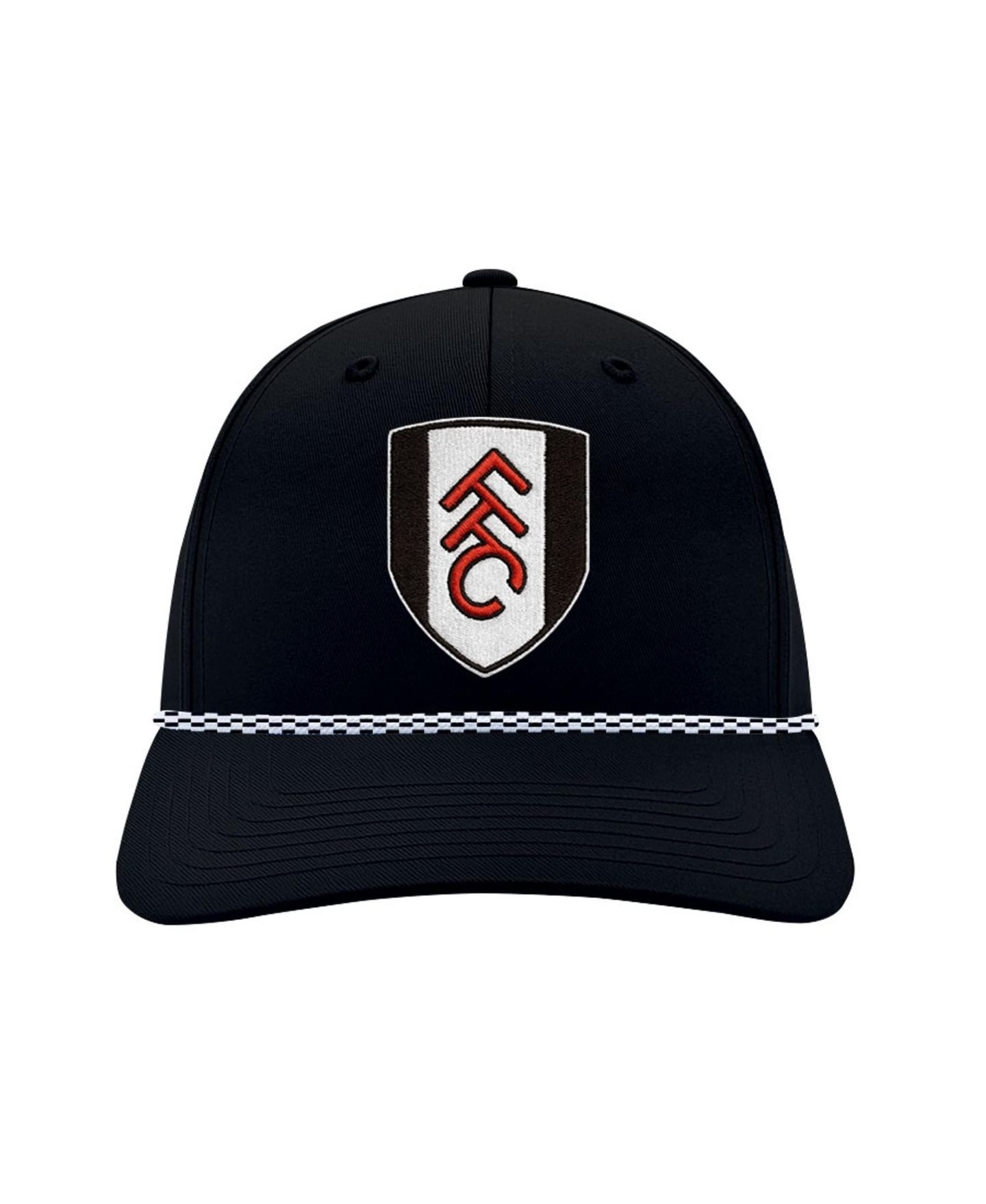 Мужская кепка 1863FC Black Fulham Color Badge Airflow Adjustable Hat — фото 2