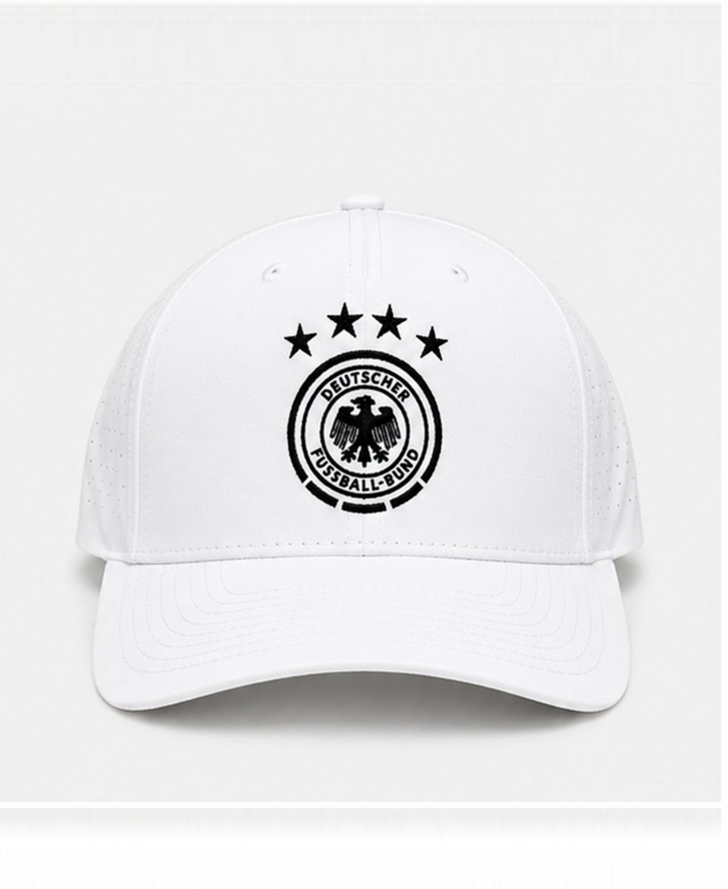 Мужская кепка 1863FC White Germany National Team High Point Adjustable Hat — фото 2
