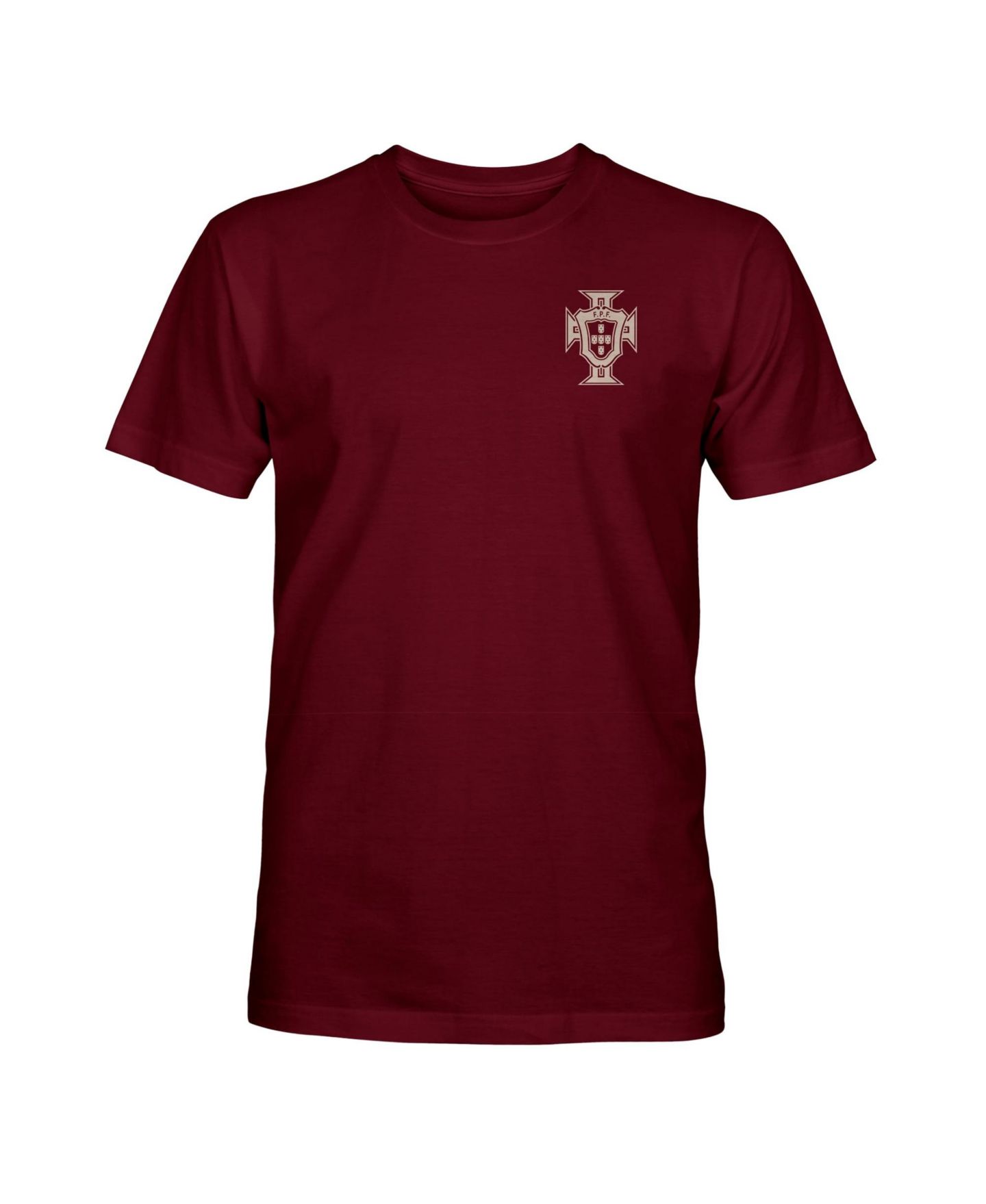 Мужская футболка 1863FC Maroon Portugal National Team True to Glory Heavyweight — фото 2