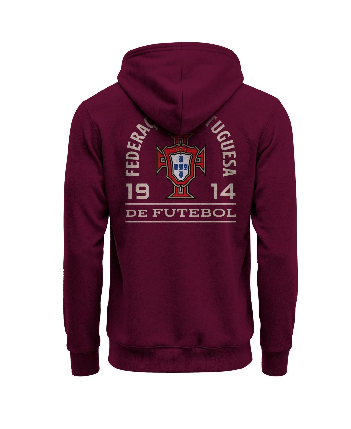 Мужское худи 1863FC Maroon Portugal National Team True to Glory Fleece — фото 3