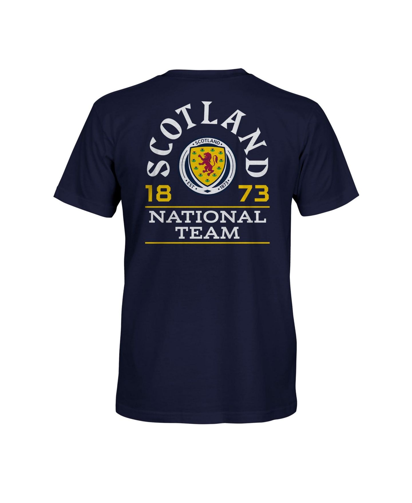 Мужская футболка 1863FC Navy Scotland National Team True to Glory Heavyweight — фото 3