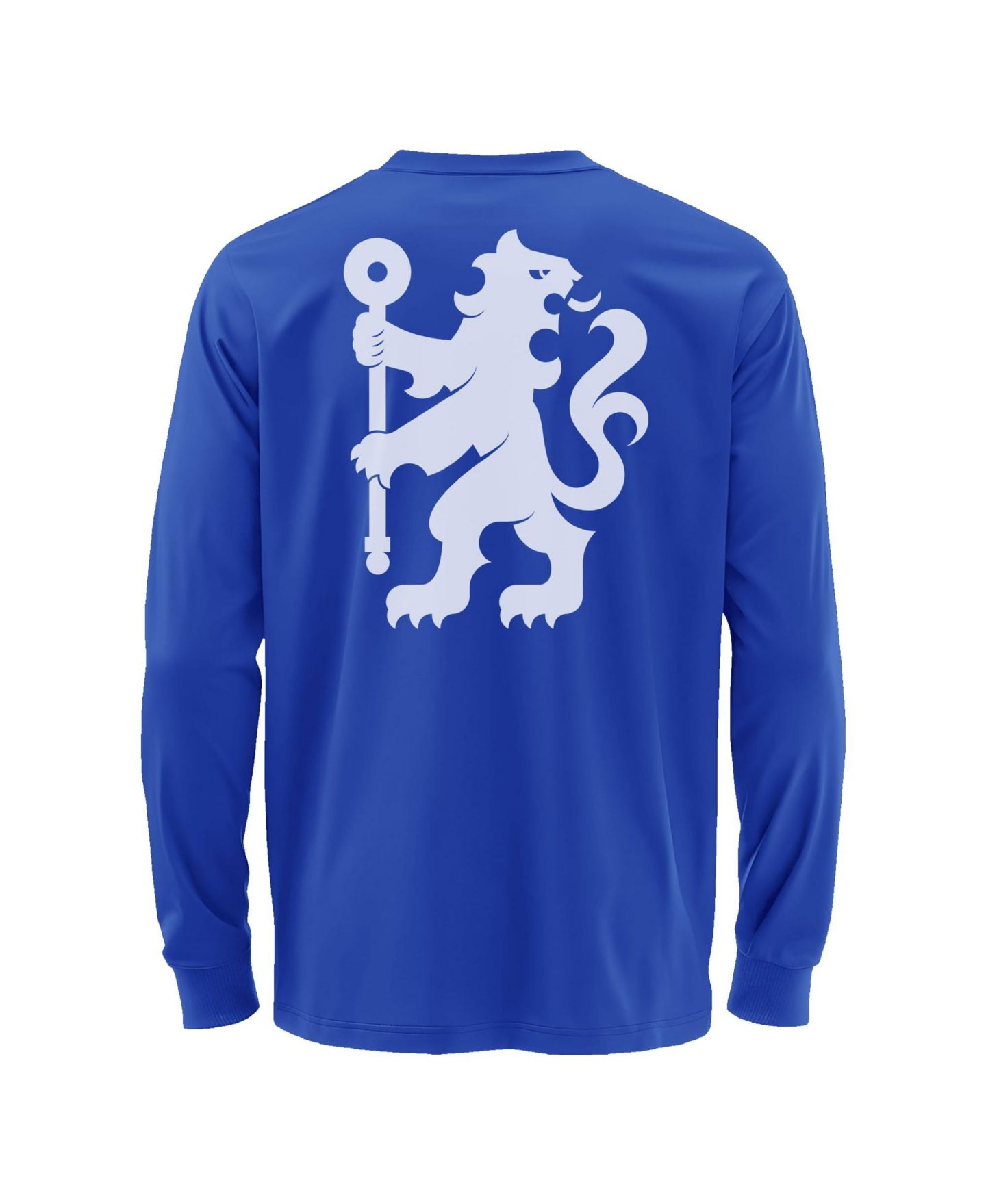 Мужская футболка 1863FC Royal Chelsea Mono Badge Wordmark Long-Sleeve — фото 3