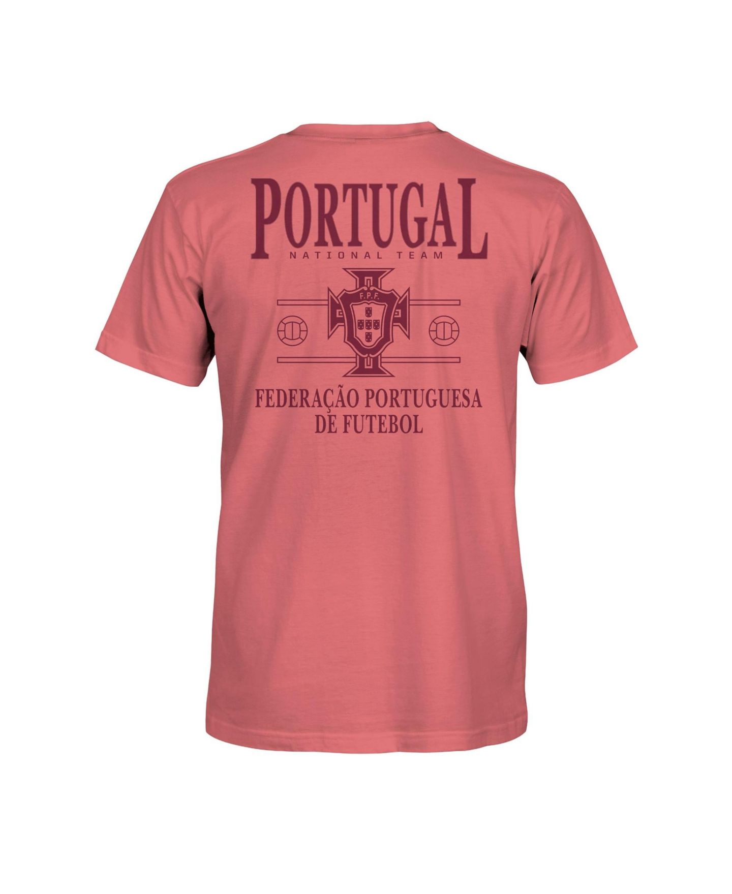 Мужская футболка 1863FC Pink Portugal National Team Two-Tone — фото 3