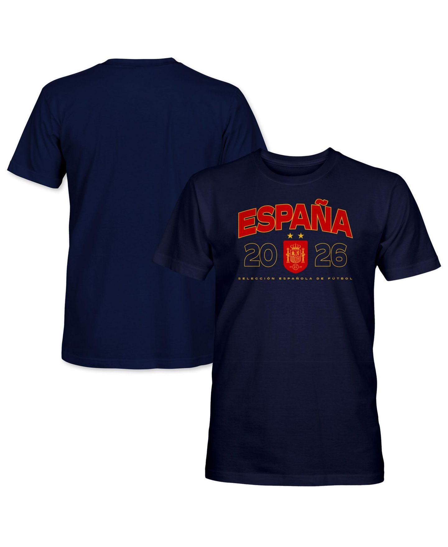 Мужская футболка 1863FC Navy Spain National Team 2026 Champions — фото 1