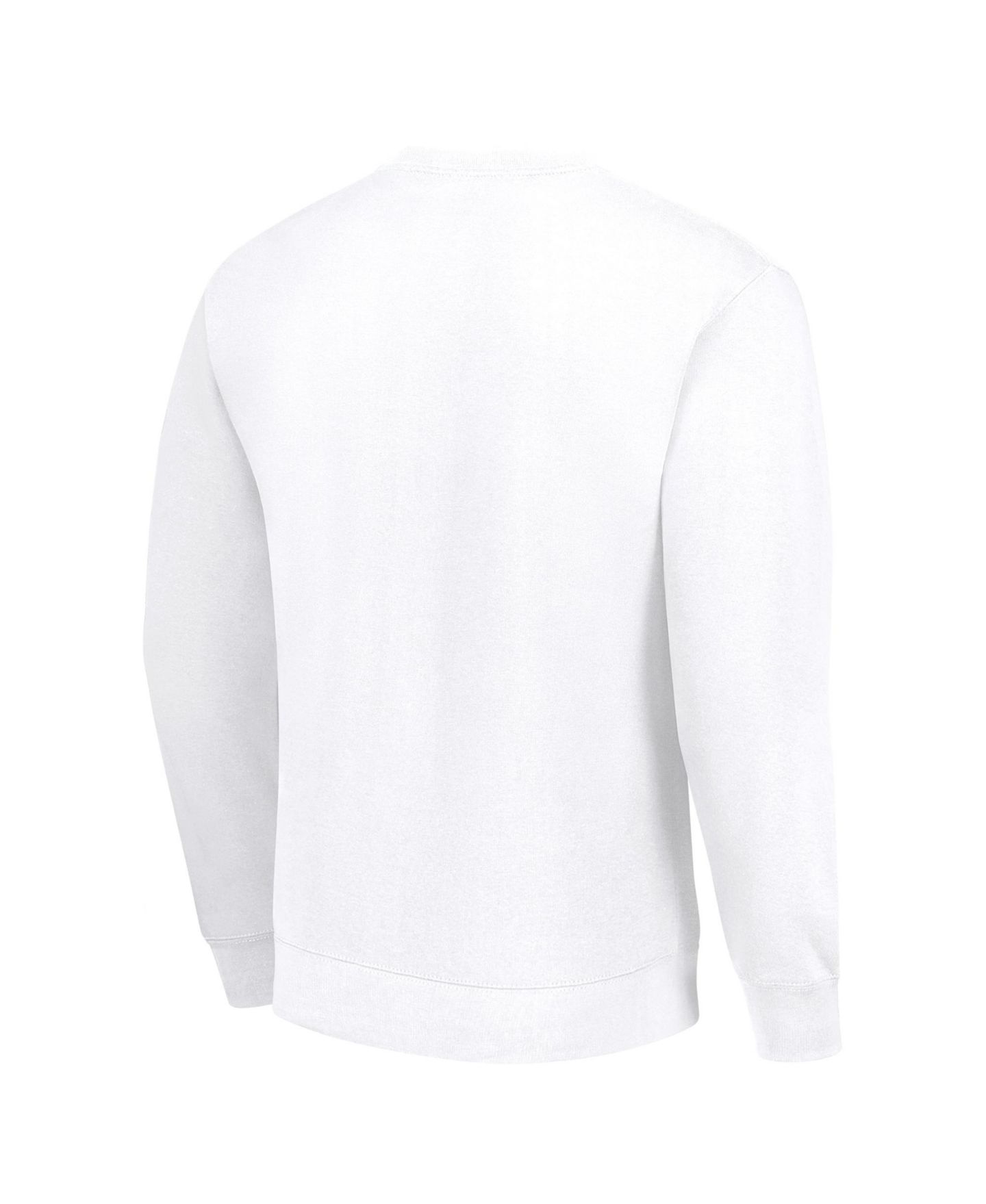 Мужская толстовка Starter White San Francisco 49ers Team Logo Pullover — фото 3