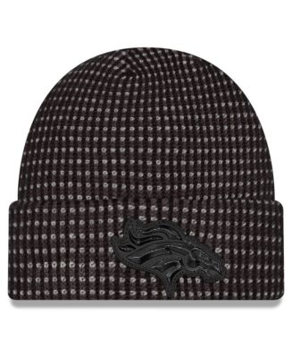 New Era Men's Black Denver Broncos 2026 Sideline Cold Weather Cuffed ...