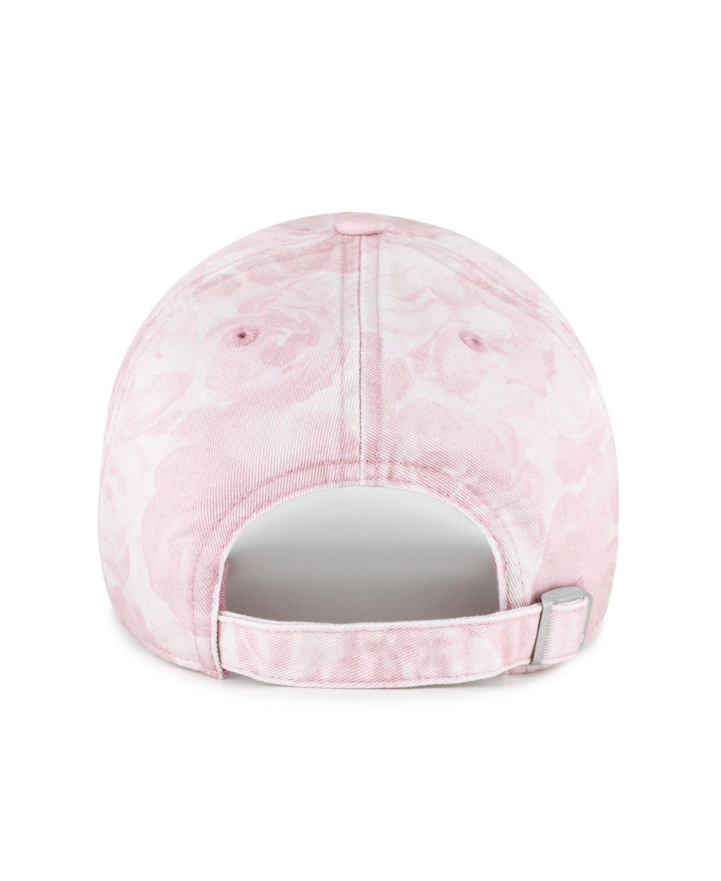 Женская кепка '47 Brand Pink Cincinnati Reds Gardenia Clean Up Adjustable Hat — фото 2