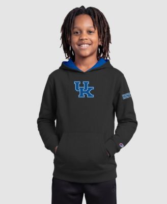 Big Boys' and Girls' Black Kentucky Wildcats Fleece Hoodie