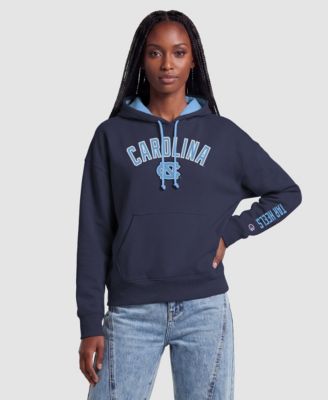 Women's Navy North Carolina Tar Heels Fleece Hoodie
