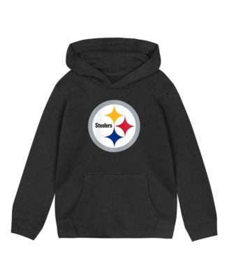 Toddler Black Pittsburgh Steelers Primary Logo Fleece Hoodie