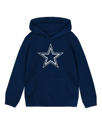 Toddler Navy Dallas Cowboys Primary Logo Fleece Pullover Hoodie