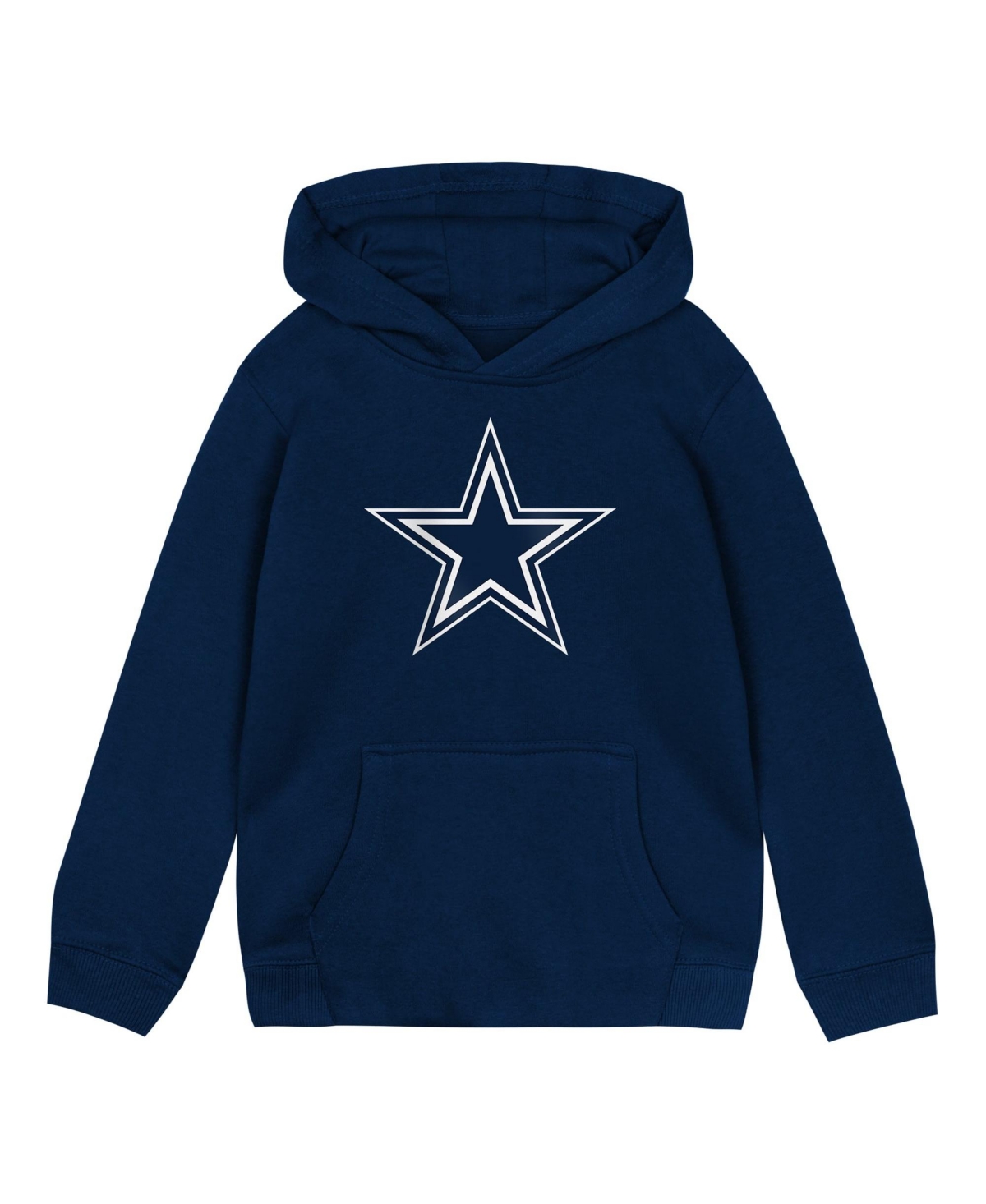 Outerstuff Toddler Navy Dallas Cowboys Primary Logo Fleece Pullover Hoodie - Navy