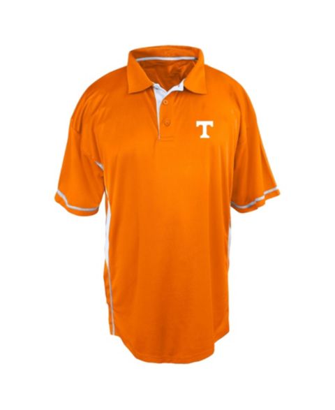 Мужское поло Profile Tennessee Orange Tennessee Volunteers Big & Tall Color Block Panel Polo