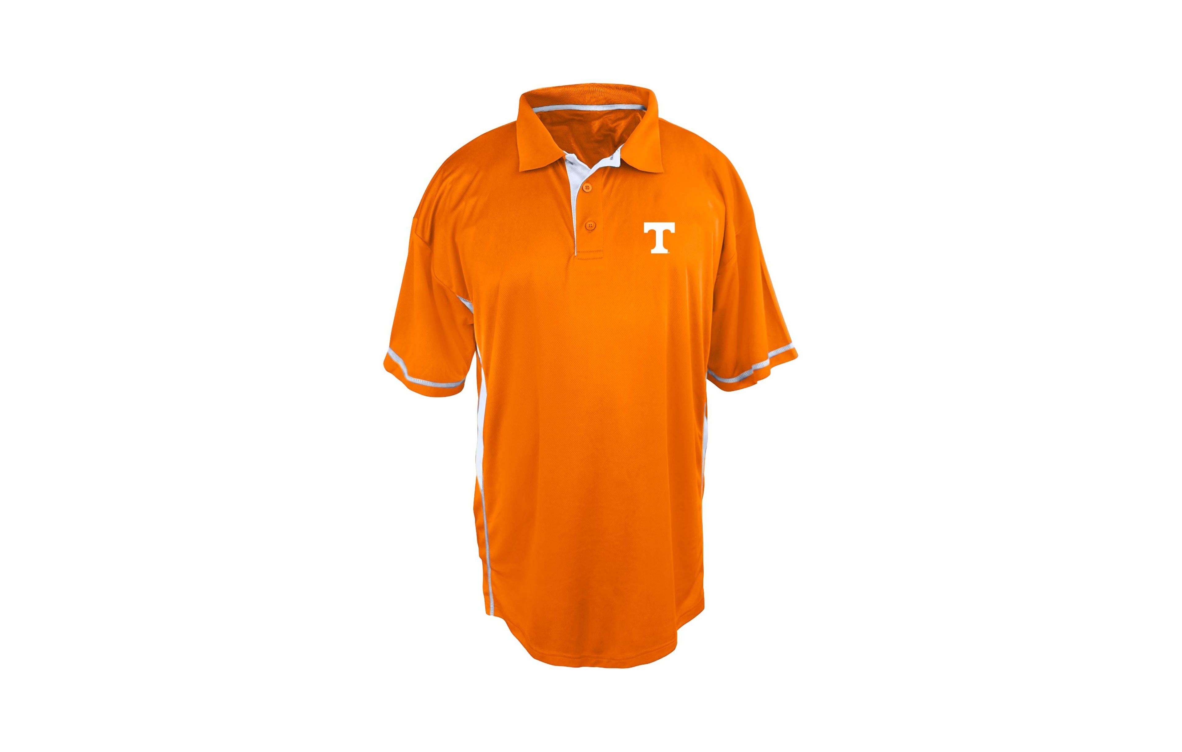 Profile Men's Tennessee Orange Volunteers Big & Tall Color Block Panel Polo Shirt