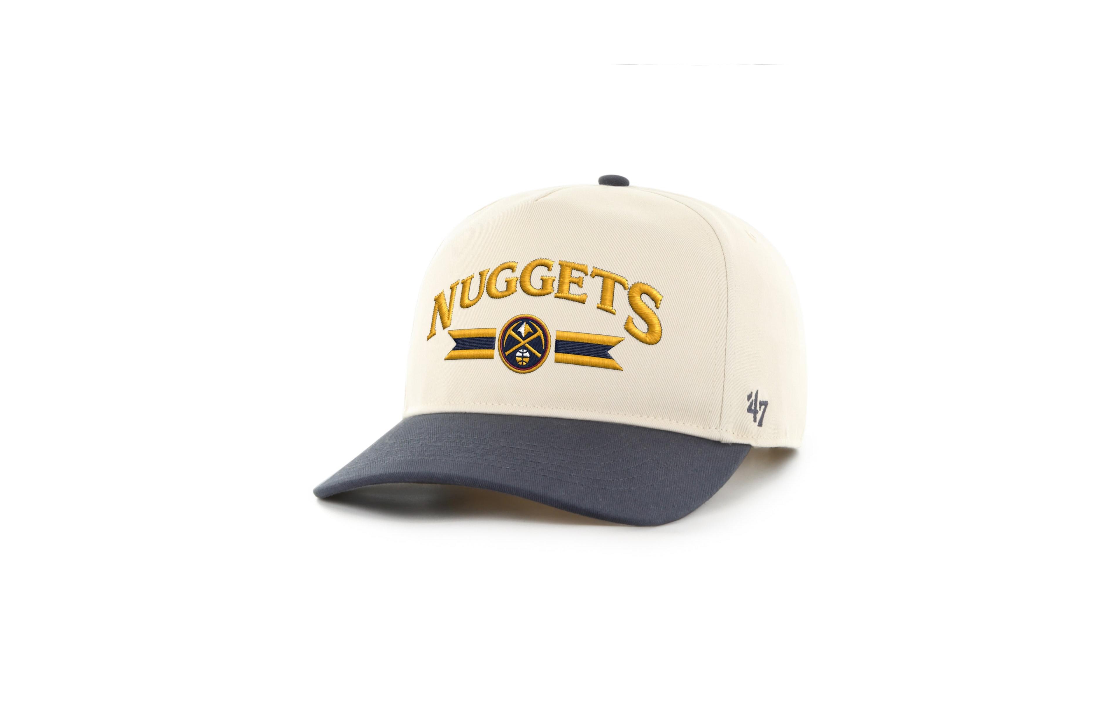 '47 Brand Men's Natural Denver Nuggets Fast Break Chase Hitch Adjustable Hat