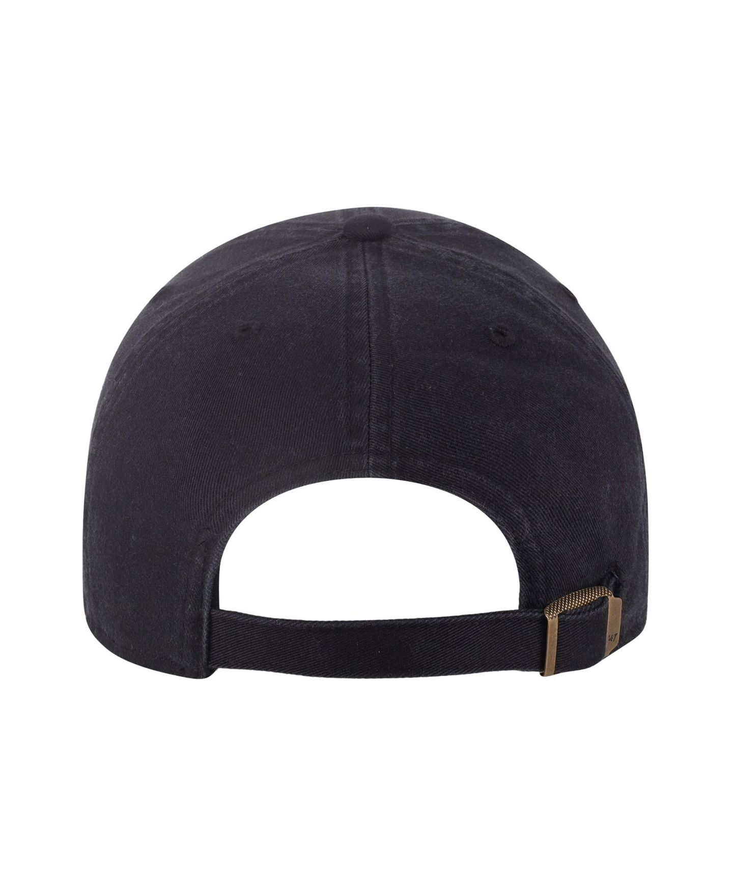 Мужская кепка '47 Brand Black Baltimore Orioles Cooperstown Collection Clean Up Adjustable Hat — фото 3