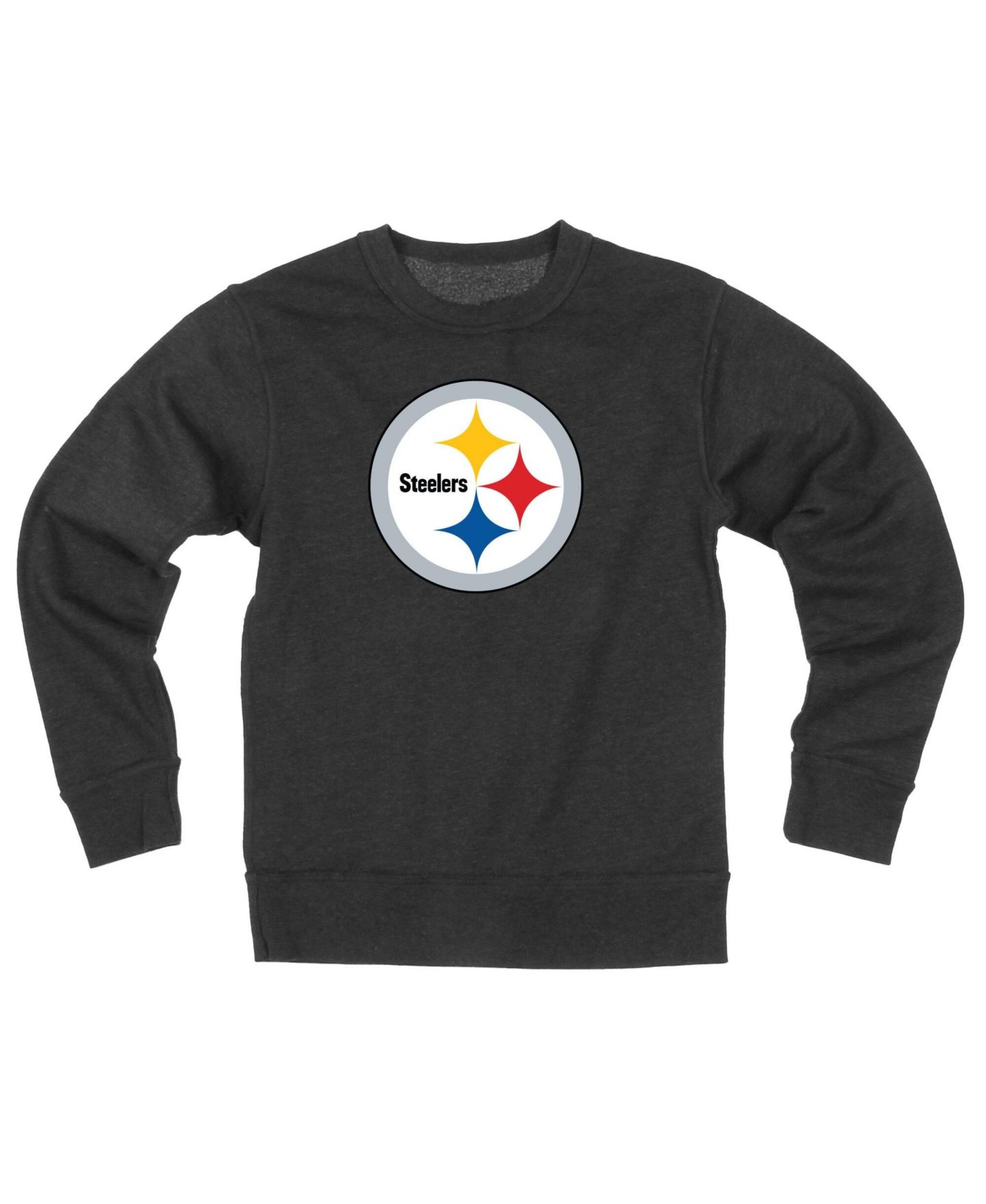Детская толстовка Wes & Willy Black Pittsburgh Steelers Reversible Fleece — фото 4