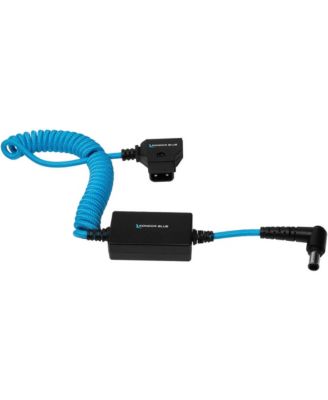 D-Tap to 19.5V Regulated Right Angle DC Coiled Cable for Sony FX9/FX6